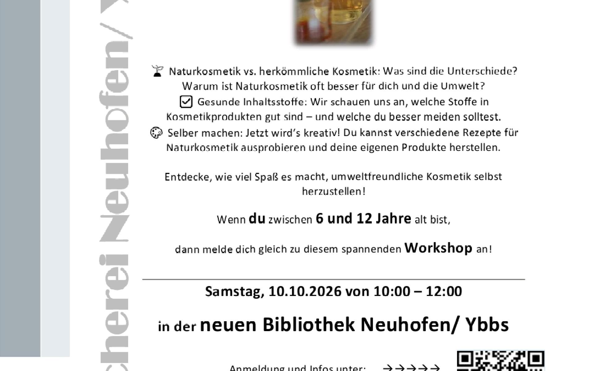 Workshop Naturkosmetik 